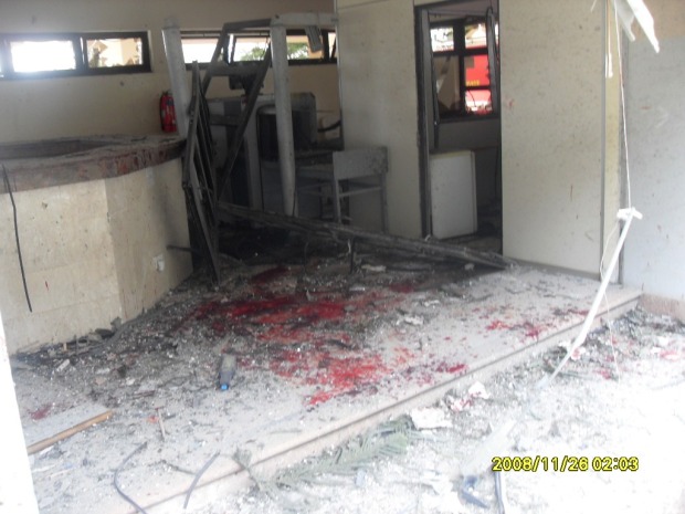 United nation Abuja gate house after Boko Haram attack